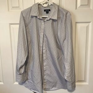 Plus size button down